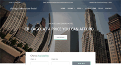 Desktop Screenshot of chicagolakeshorehotel.com