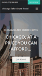 Mobile Screenshot of chicagolakeshorehotel.com